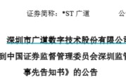 梦见中考顶格重罚！*ST广道实控人被终身市场禁入